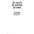 ZANUSSI ZSC542TSC Instrukcja Obsługi