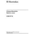 ELECTROLUX EOB9710X Instrukcja Obsługi