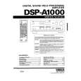 YAMAHA DSPA1000 Instrukcja Serwisowa