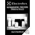 ELECTROLUX TR903 Instrukcja Obsługi