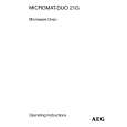 AEG Micromat DUO 21 G w Instrukcja Obsługi