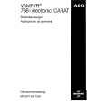 AEG VAMPYR768ICARAT Instrukcja Obsługi