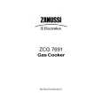 ZANUSSI ZCG7691XN Instrukcja Obsługi