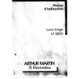 ARTHUR MARTIN ELECTROLUX LF0855 Instrukcja Obsługi