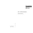 ZANKER ZKD181 Instrukcja Obsługi