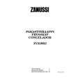 ZANUSSI ZV320R3 Instrukcja Obsługi