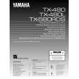 YAMAHA TX-480 Instrukcja Obsługi
