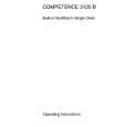 AEG Competence 3120B D Instrukcja Obsługi