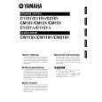 YAMAHA Club Series VC Instrukcja Obsługi
