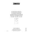 ZANUSSI FE1206 Instrukcja Obsługi