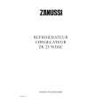 ZANUSSI ZK23/10DAC Instrukcja Obsługi
