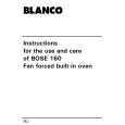 BLANCO BOSE160W Instrukcja Obsługi