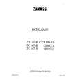 ZANUSSI ZC 2051 Instrukcja Obsługi