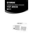 YAMAHA YST-MS50 Instrukcja Obsługi