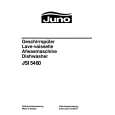 JUNO-ELECTROLUX JSI5460B Instrukcja Obsługi