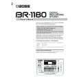 BOSS BR-1180 Instrukcja Obsługi