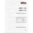 JUNO-ELECTROLUX JMW210S Instrukcja Obsługi
