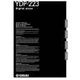 YAMAHA YDP-223 Instrukcja Obsługi