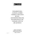 ZANUSSI ZR220/100NH Instrukcja Obsługi