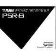 YAMAHA PSR-8 Instrukcja Obsługi