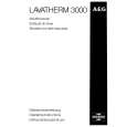 AEG LAVATHERM3000 Instrukcja Obsługi