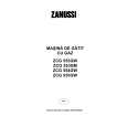 ZANUSSI ZCG553GM Instrukcja Obsługi