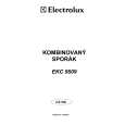 ELECTROLUX EKC5609 Instrukcja Obsługi