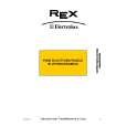 REX-ELECTROLUX PZT1K Instrukcja Obsługi