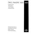 AEG FAV4051-WNL Instrukcja Obsługi