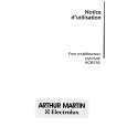 ARTHUR MARTIN ELECTROLUX AOB755N1 Instrukcja Obsługi