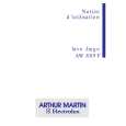 ARTHUR MARTIN ELECTROLUX AW889F Instrukcja Obsługi