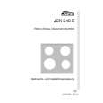 JUNO-ELECTROLUX JCK 540 E Instrukcja Obsługi