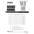 AIWA CX75 Instrukcja Serwisowa
