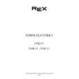 REX-ELECTROLUX FMS51XE Instrukcja Obsługi