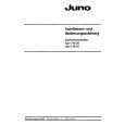 JUNO-ELECTROLUX S95/20W Instrukcja Obsługi