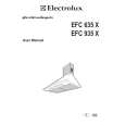 ELECTROLUX EFC935X/SP Instrukcja Obsługi