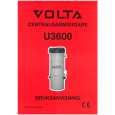 VOLTA U3600 Instrukcja Obsługi
