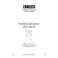 ZANUSSI ZWX1506W Instrukcja Obsługi