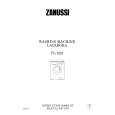 ZANUSSI FL1231 Instrukcja Obsługi
