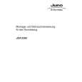 JUNO-ELECTROLUX JDA5260E Instrukcja Obsługi
