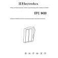 ELECTROLUX EFC9430X Instrukcja Obsługi