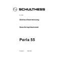 SCHULTHESS PERLA 55 WS Instrukcja Obsługi