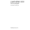 AEG Lavatherm 5500 MC w Instrukcja Obsługi