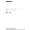 ZANUSSI ZOB332N Instrukcja Obsługi