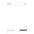 ZANKER TT124 Instrukcja Obsługi
