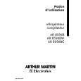 ARTHUR MARTIN ELECTROLUX AR8596W Instrukcja Obsługi