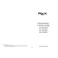 REX-ELECTROLUX RC320BSA Instrukcja Obsługi