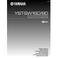 YAMAHA YST-SW160 Instrukcja Obsługi