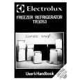 ELECTROLUX TR1053 Instrukcja Obsługi