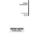 ARTHUR MARTIN ELECTROLUX CG5033W1 Instrukcja Obsługi